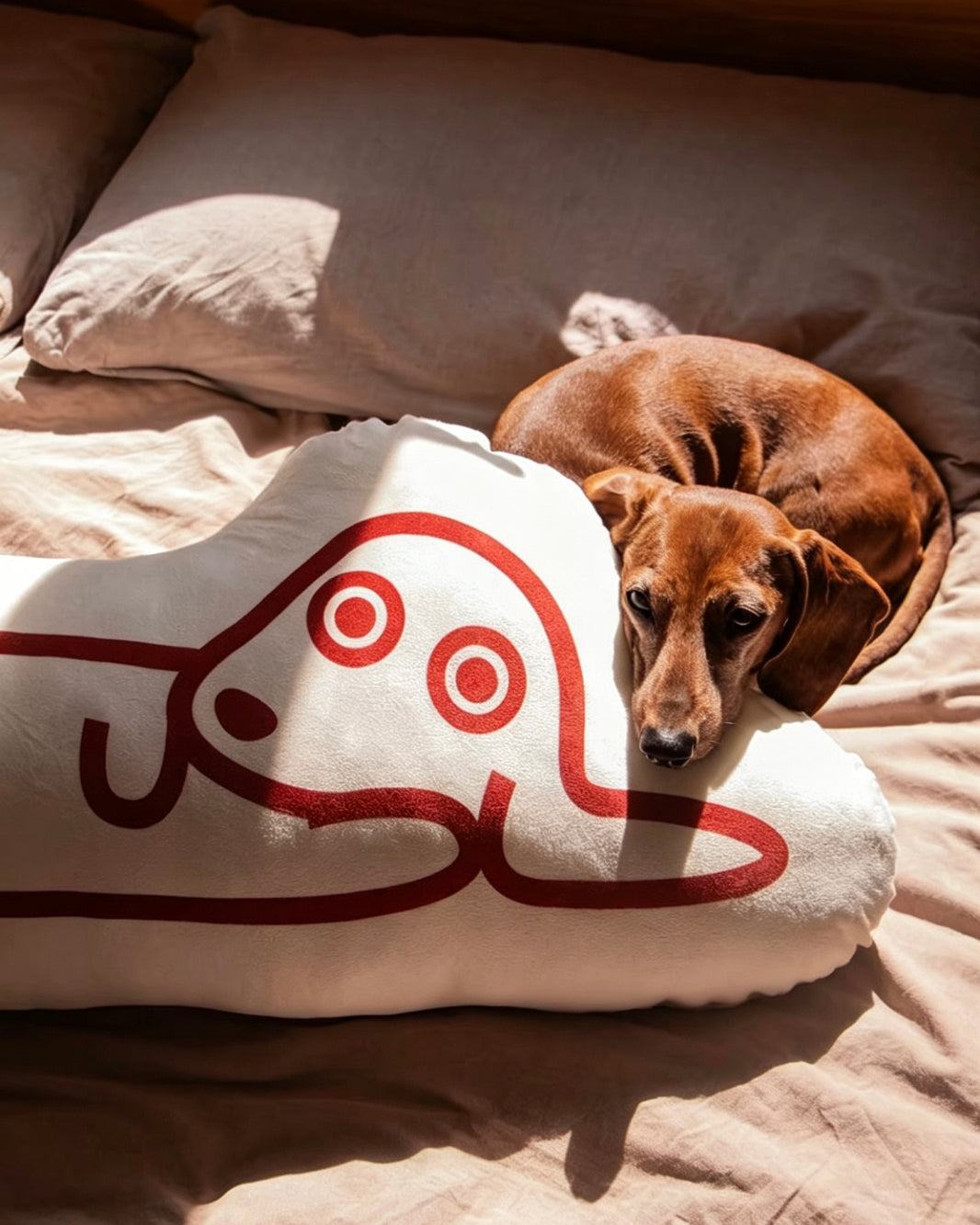 Dachshund Long Pillow