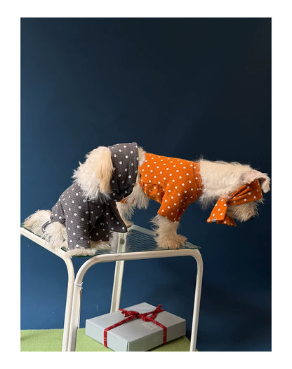 Polka Dot Pet Scarf